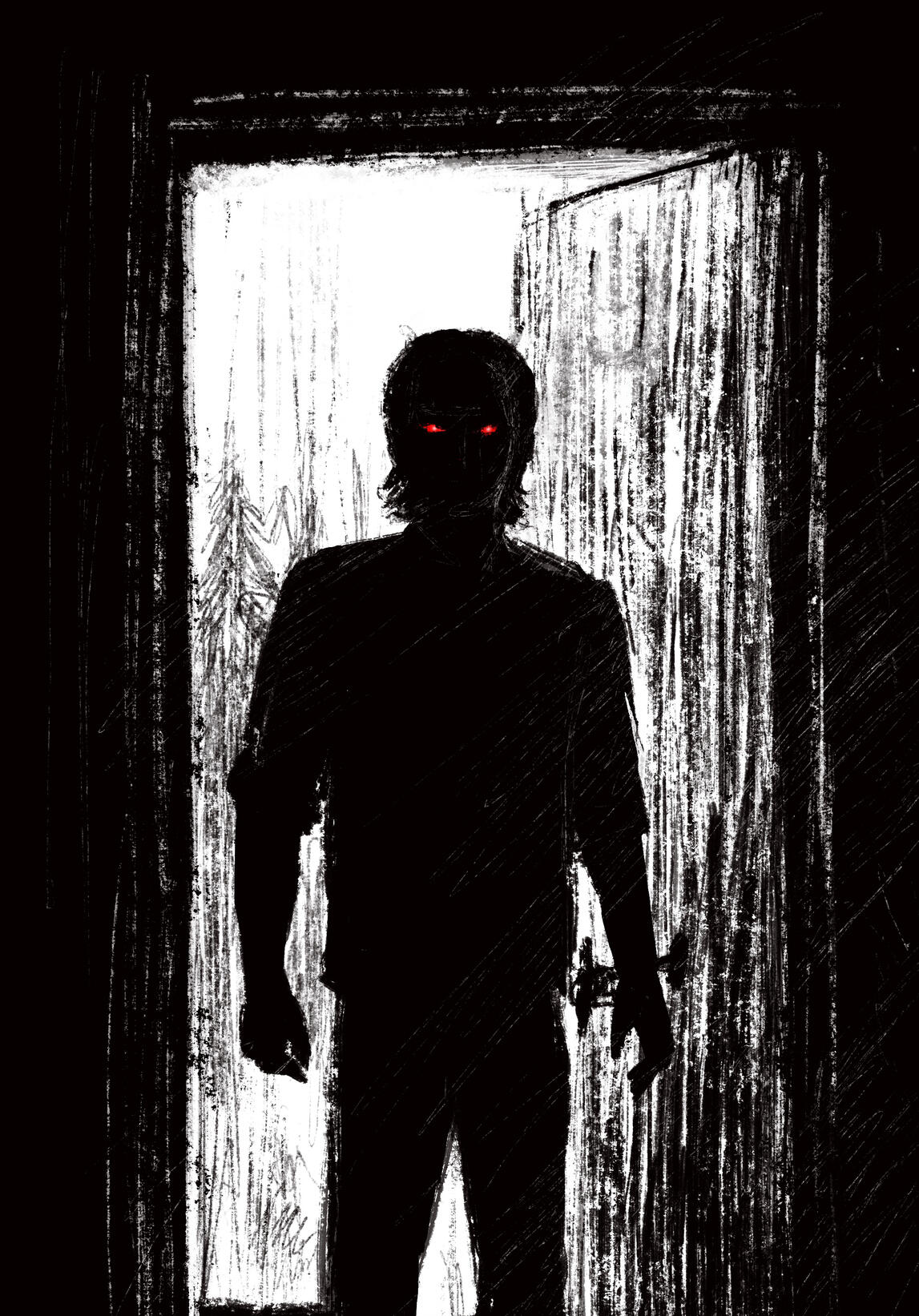 Demonic Silhouette - Illustration
